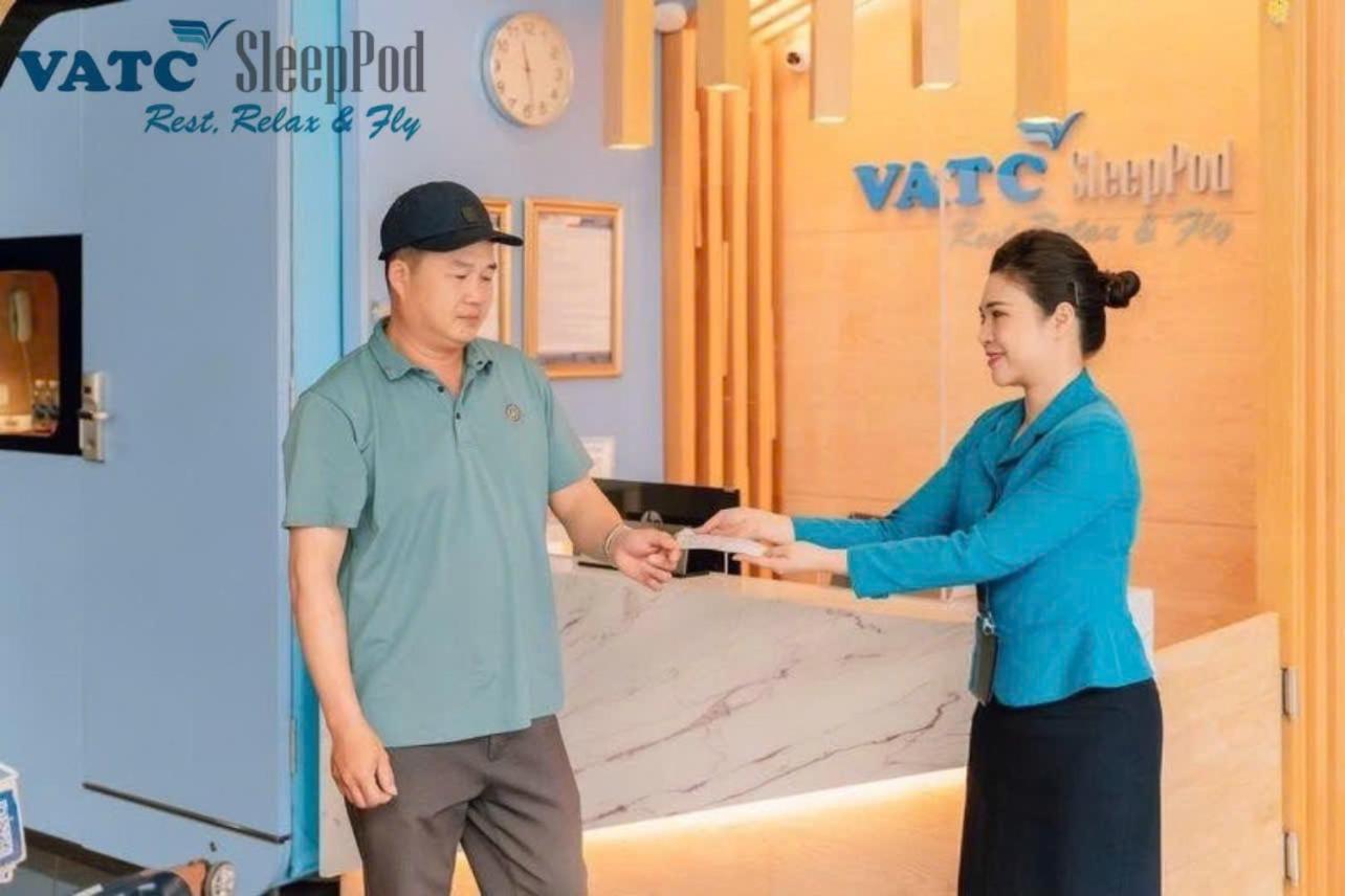 Hotel Vatc Sleep Pod Terminal 1 Noi Bai Exterior foto